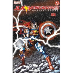 JLA VENGADORES COL.COMPLETA Nº 1 AL 4 POR GEORGE PEREZ