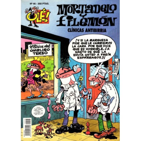 COLECCION OLE nº 46 MORTADELO Y FILEMON : CLINICAS ANTIBIRRIA