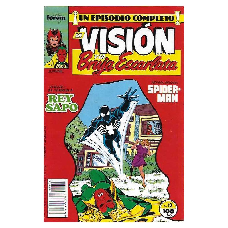 VISION Y LA BRUJA ESCARLATA Nº 12 DE 14 ED.FORUM