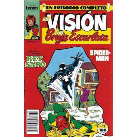 VISION Y LA BRUJA ESCARLATA Nº 12 DE 14 ED.FORUM