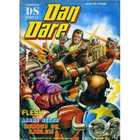DAN DARE Nº 16 ( HEROES DE HARLEM , FLESH Y DAN DARE )