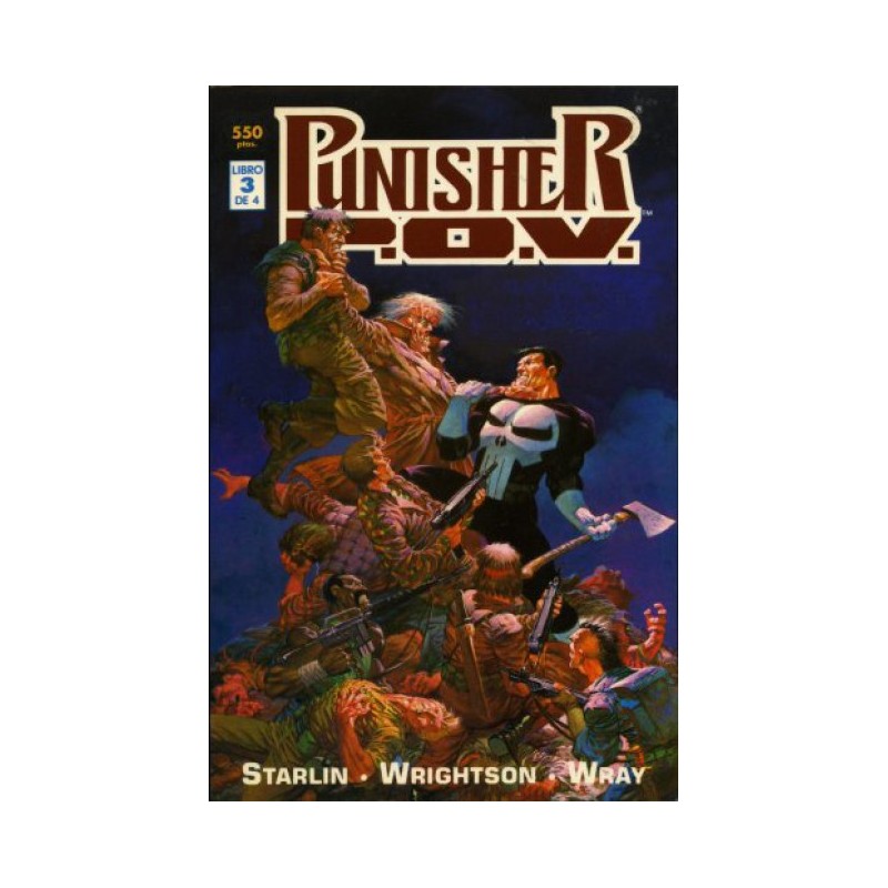 PUNISHER P.O.V. Nº 3 POR JIM STARLIN Y BERNIE WRIGTSON