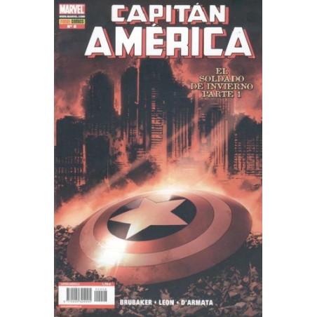 CAPITAN AMERICA VOL.7 Nº 8 ED.PANINI POR ED BRUBAKER