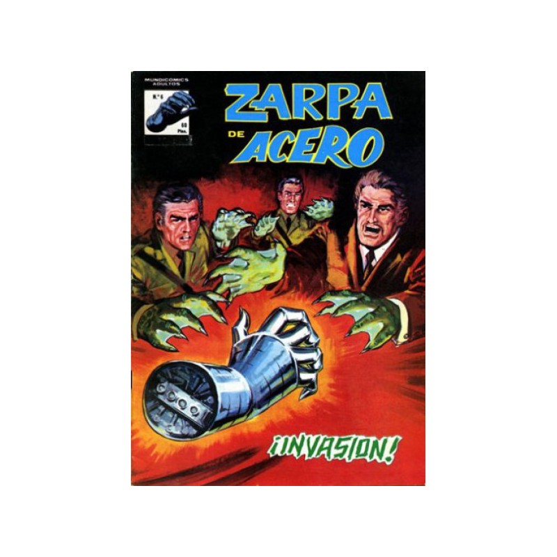 zarpa de acero nº 6 : ¡ Invasion ¡ ed.vertice mundicomics