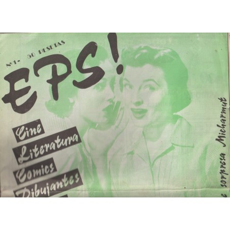 EPS FANZINE Nº 1 (Y UNICO) --- EPS!! EDICIONES POR SORPRESA - 1985 -