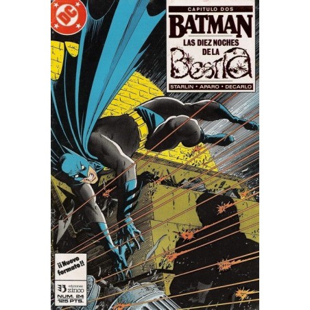 BATMAN VOL.2 Nº 24 EDICIONES ZINCO LAS DIEZ NOCHES DE LA BESTIA 2