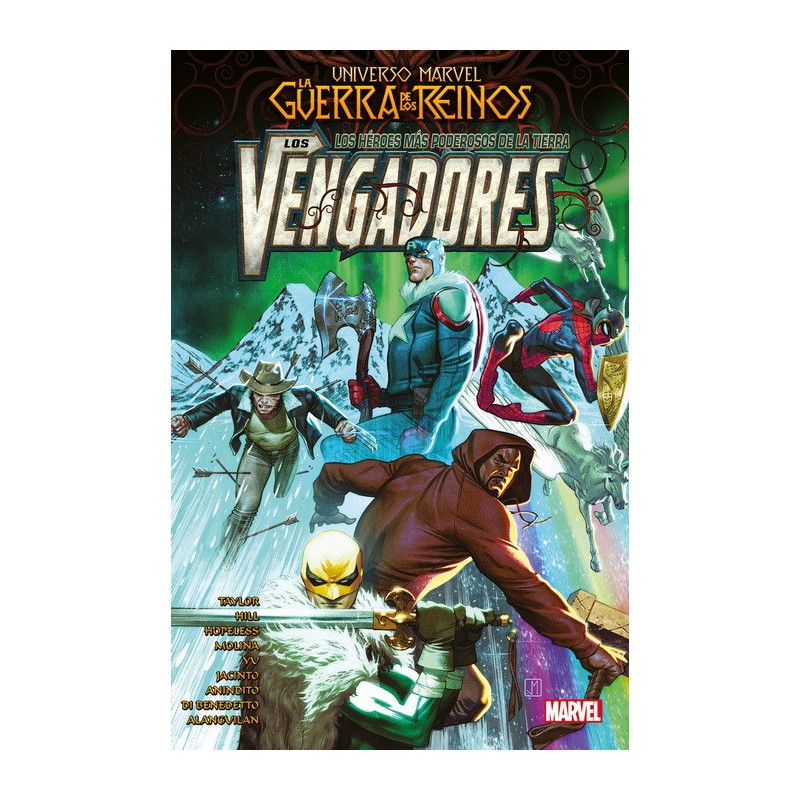 UNIVERSO MARVEL LA GUERRA DE LOS REINOS LOS VENGADORES