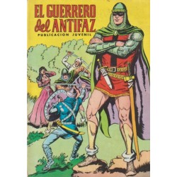 EL GUERRERO DEL ANTIFAZ COLOR Nº 1 AL 200 ENCUADERNADO CON LAS TAPAS DE LA EDITORIAL VALENCIANA