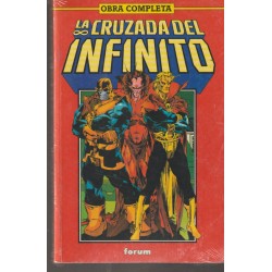 LA CRUZADA DEL INFINITO COL.COMPLETA 11 COMICS EN 2 RETAPADOS POR JIM STARLIN