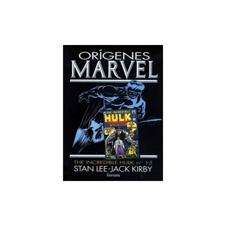 ORIGENES MARVEL 5 THE INCREDIBLE HULK Nº 1 A 5 USA