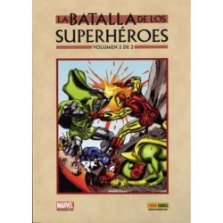 LA BATALLA DE LOS SUPERHEROES BIBLIOTECA MARVEL COMPLETA  LOS VENGADORES CONTRA NAMOR Y EL DR.MUERTE VOL.1 Y 2 DE 2,COL.COMPLETA