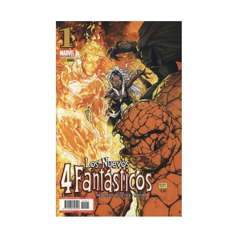 LOS 4 FANTASTICOS VOL.7 Nº 1 AL 10 LOS NUEVOS 4 FANTASTICOS POR MCDUFFIE Y PELLETER