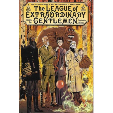 THE LEAGUE OF EXTRAORDINARY GENTLEMEN  VOL.2 COLECCION COMPLETA POR ALAN MOORE, la liga de los extraordinarios caballeros vol.2