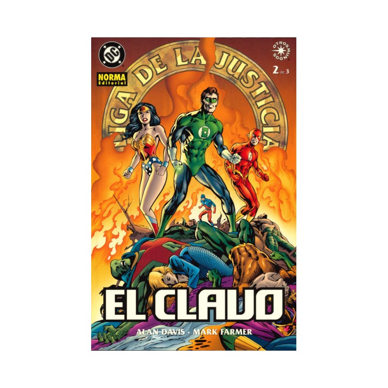 JLA_  LIGA DE LA JUSTICIA  EL CLAVO COLECCION COMPLETA 3 PRESTIGIO