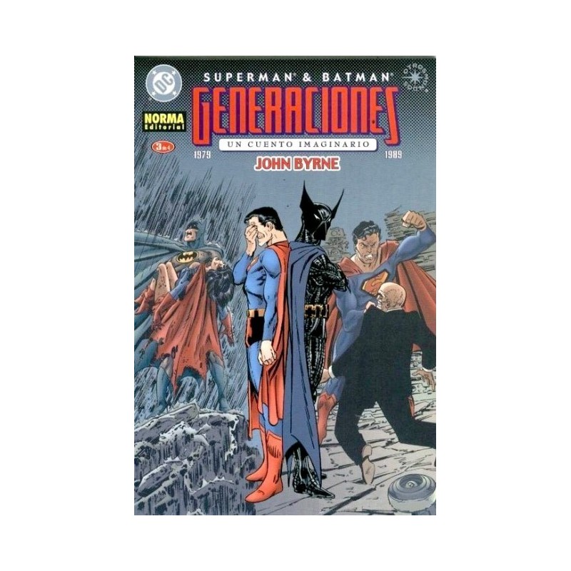 SUPERMAN & BATMAN GENERACIONES COL.COMPLETA 4 PRESTIGIOS POR JOHN BYRNE