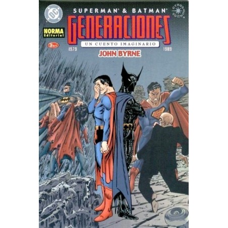 SUPERMAN & BATMAN GENERACIONES COL.COMPLETA 4 PRESTIGIOS POR JOHN BYRNE