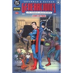 SUPERMAN & BATMAN GENERACIONES COL.COMPLETA 4 PRESTIGIOS POR JOHN BYRNE