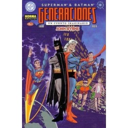 SUPERMAN & BATMAN GENERACIONES COL.COMPLETA 4 PRESTIGIOS POR JOHN BYRNE