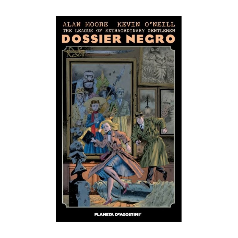 THE LEAGUE OF EXTRAORDINARY GENTLEMEN DOSSIER NEGRO POR ALAN MOORE