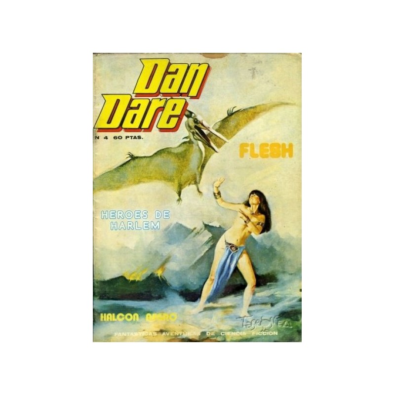 DAN DARE Nº 4 ( HEROES DE HARLEM , FLESH Y DAN DARE )