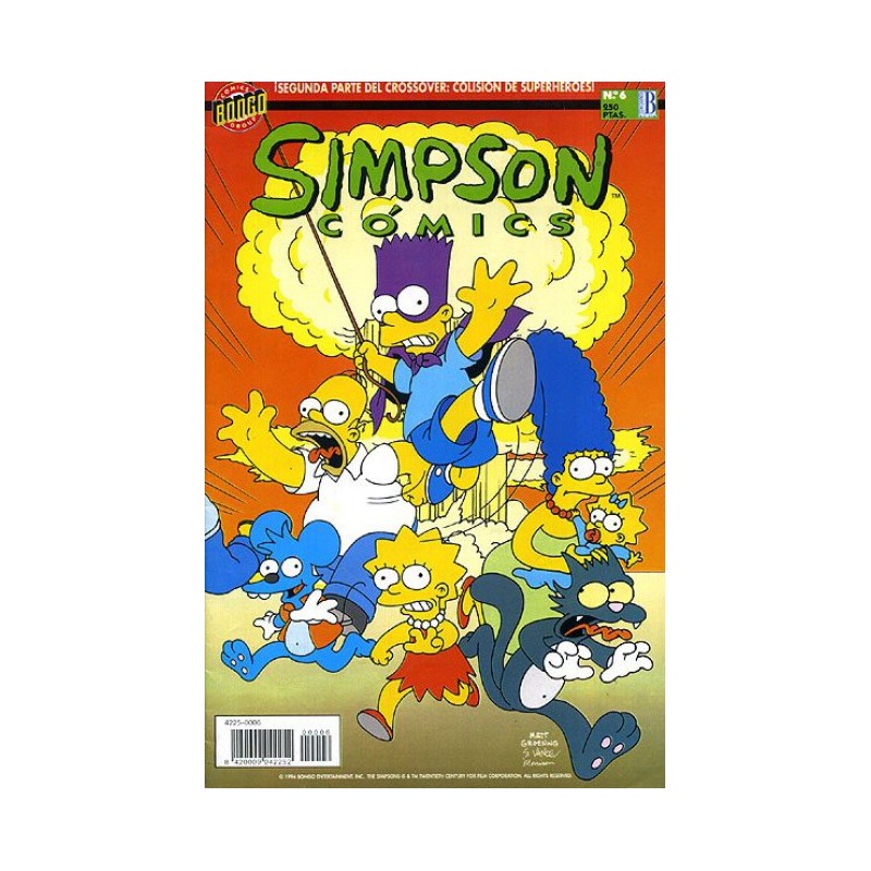 SIMPSON COMICS NUMEROS SUELTOS DISPONIBLES