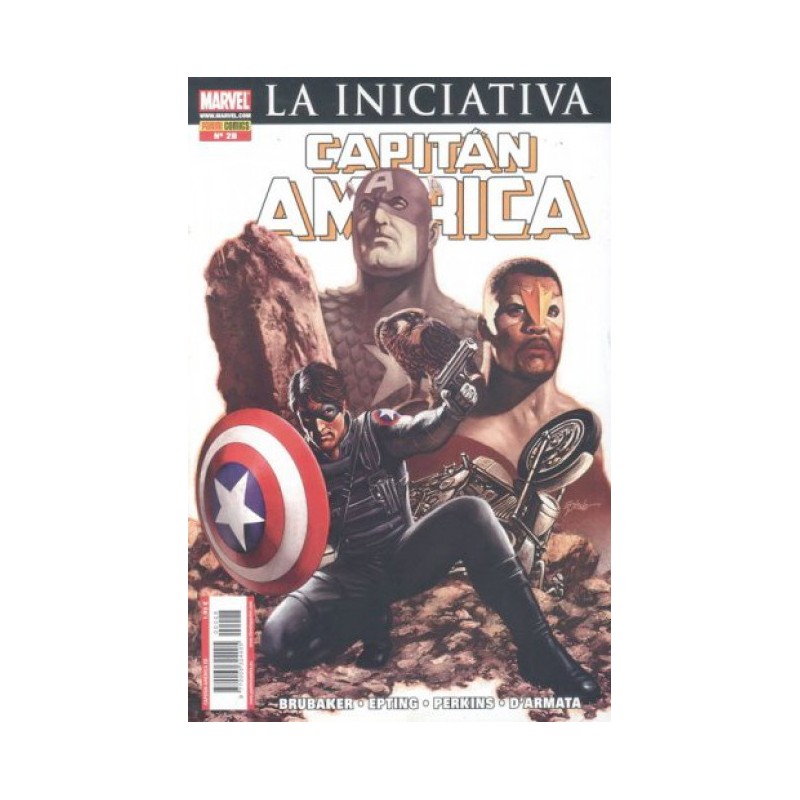 CAPITAN AMERICA VOL.7 Nº 26 AL 43 POR ED BRUBAKER Y STEVE EPTING ED.PANINI , 18 COMIC-BOOKS