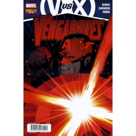 LOS VENGADORES VOL.4 Nº 21 AL 26 ,SAGA V VS X, VENGADORES CONTRA LOS X-MEN