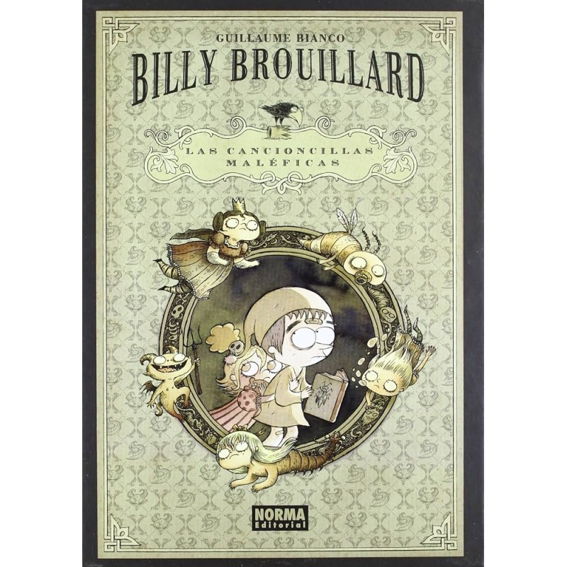 BILLY BROUILLARD LAS CANCIONCILLAS MALEFICAS , COFRE CON 3 ALBUMES : EL HUESPED FUNESTO ,IMHOTEP Y LA HIJA DEL AGUA Y OTROS RELATOS