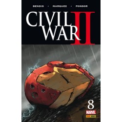 CIVIL WAR II Nº 0 AL 8 ED.PANINI, COL.COMPLETA