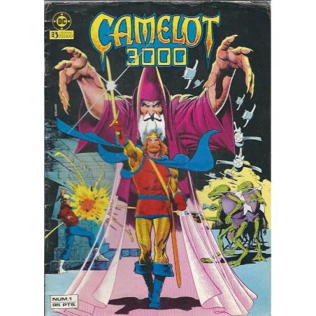 CAMELOT 3000 COL.COMPLETA 9 COMIC-BOOKS POR BRIAN BOLLAND EDICIONES ZINCO