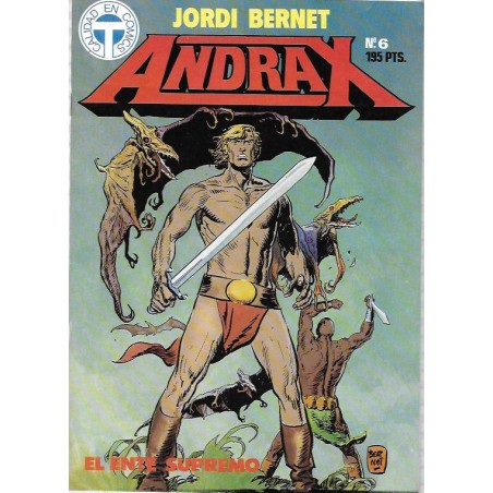 ANDRAX DE JORDI BERNET COL.COMPLETA 1 AL 12 EDITORIAL TOUTAIN