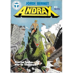 ANDRAX DE JORDI BERNET COL.COMPLETA 1 AL 12 EDITORIAL TOUTAIN