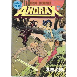 ANDRAX DE JORDI BERNET COL.COMPLETA 1 AL 12 EDITORIAL TOUTAIN