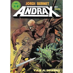 ANDRAX DE JORDI BERNET COL.COMPLETA 1 AL 12 EDITORIAL TOUTAIN