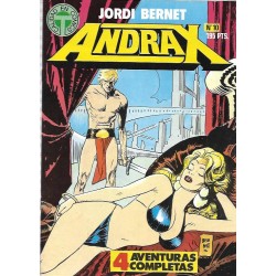 ANDRAX DE JORDI BERNET COL.COMPLETA 1 AL 12 EDITORIAL TOUTAIN
