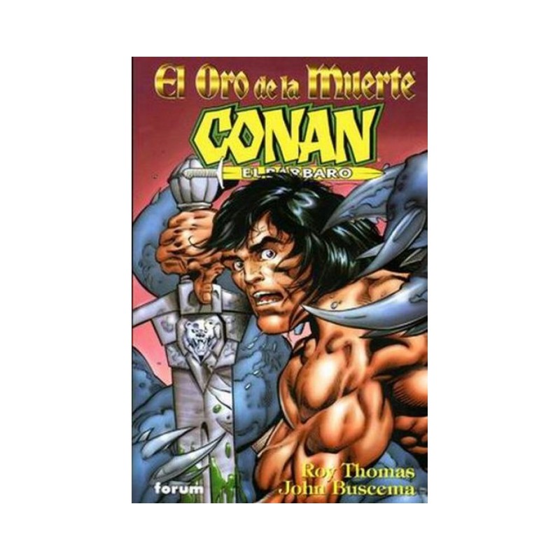 CONAN EL BARBARO MINI SERIES ED.PLANETA COL.COMPLETA 7 TOMOS : EL ORO DE LA MUERTE , EL RETORNO DE STYRM,RIOS DE SANGRE , LA ESPADA ESCARLATA , EL SEÑOR DE LAS ARAÑAS,EL USURPADOR Y EL BOSQUE INFERNAL