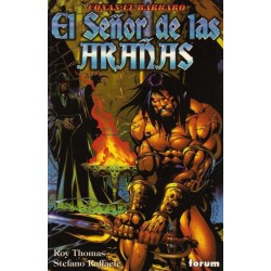 CONAN EL BARBARO MINI SERIES ED.PLANETA COL.COMPLETA 7 TOMOS : EL ORO DE LA MUERTE , EL RETORNO DE STYRM,RIOS DE SANGRE , LA ESPADA ESCARLATA , EL SEÑOR DE LAS ARAÑAS,EL USURPADOR Y EL BOSQUE INFERNAL