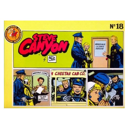 STEVE CANYON ALBUMES 1 AL 19 POR MILTON CANIFF