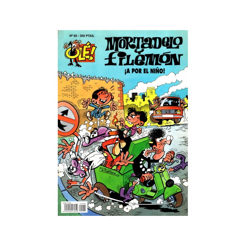COLECCION OLE Nº 60 MORTADELO Y FILEMON : A POR EL NIÑO ¡