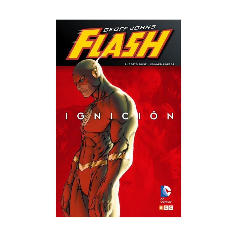 FLASH DE GEOFF JOHNS COL.COMPLETA ED.ECC , 5 TOMOS DE TAPA DURA , ESTADO DE CONSERVACION IMPECABLE
