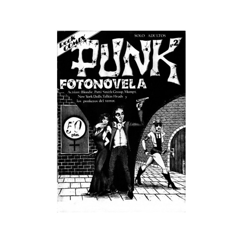 rock comix nº 2 PUNK FOTONOVELA