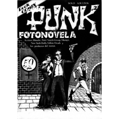 rock comix nº 2 PUNK FOTONOVELA