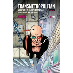 TRANSMETROPOLITAN POR MARK WAID ,COL.COMPLETA 5 VOLUMENES ED.ECC , TAPA DURA , IMPECABLES