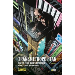 TRANSMETROPOLITAN POR MARK WAID ,COL.COMPLETA 5 VOLUMENES ED.ECC , TAPA DURA , IMPECABLES