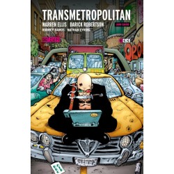 TRANSMETROPOLITAN POR MARK WAID ,COL.COMPLETA 5 VOLUMENES ED.ECC , TAPA DURA , IMPECABLES