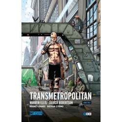 TRANSMETROPOLITAN POR MARK WAID ,COL.COMPLETA 5 VOLUMENES ED.ECC , TAPA DURA , IMPECABLES