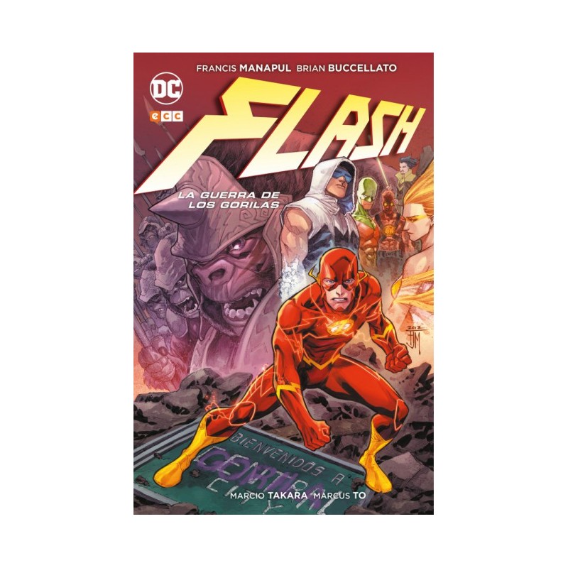 FLASH DE FRANCIS MANAPUL COL.COMPLETA 4 VOLUMENES ED.ECC, IMPECABLES , ,20 a 25 USA, The Flash núm. 23.1