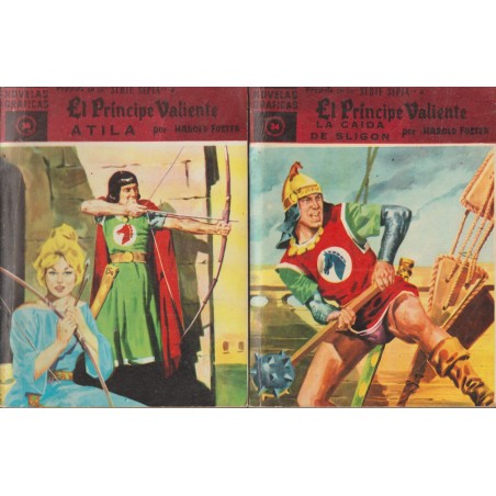 PRINCIPE VALIENTE ED.DOLAR Nº 33 A 36