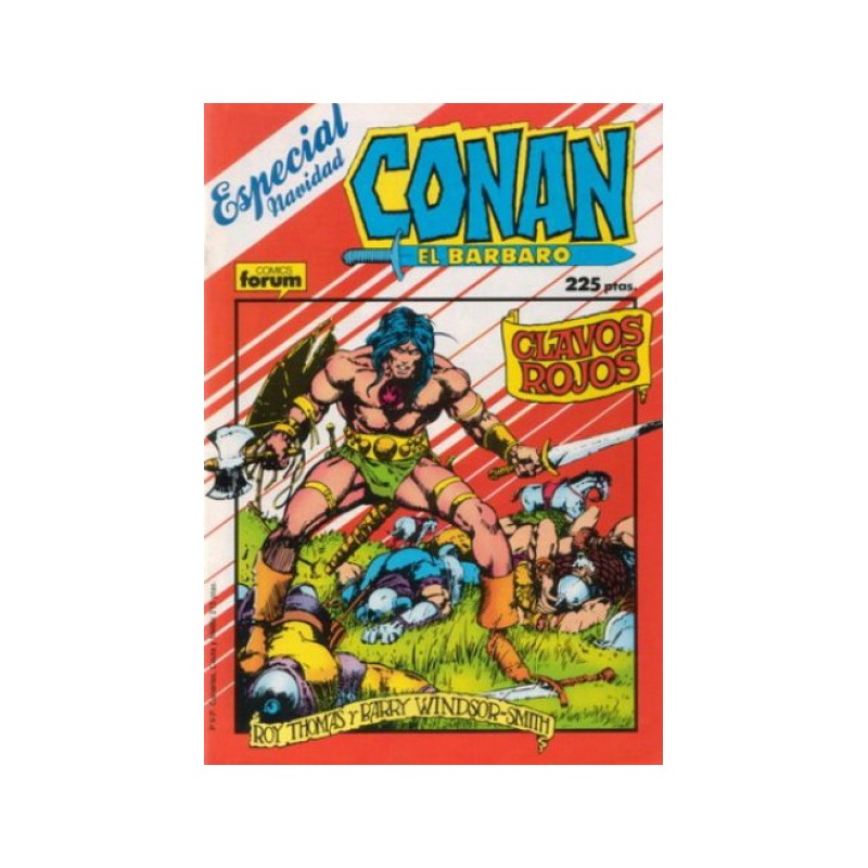 CONAN EL BARBARO ESPECIAL NAVIDAD : CLAVOS ROJOS