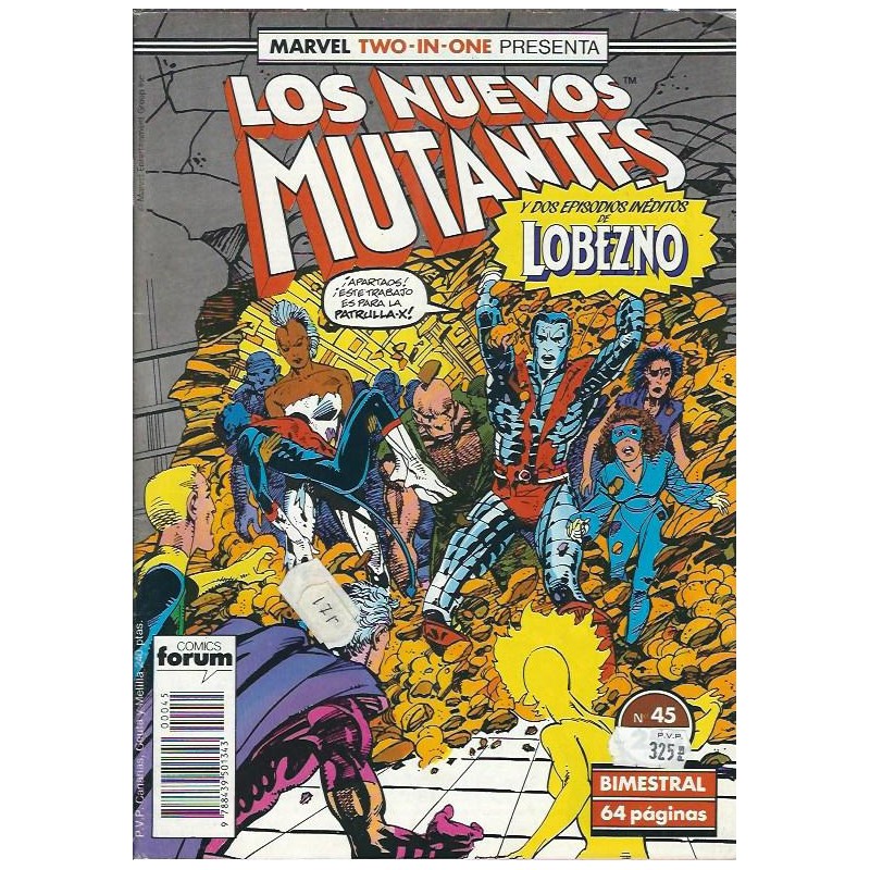 LOS NUEVOS MUTANTES Nº 45 ED.FORUM